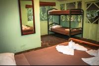 Manglares Hotel Bunkle And Queen Size Bed
 - Costa Rica