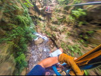 Ziplining To The Canyon End White River Canyon Zip Line Rincon De La Vieja
 - Costa Rica