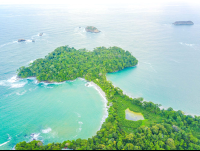        Manuel Antonio National Park Cathedral Point Looking South Aerial Views
  - Costa Rica