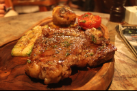        porterhouse steak dinner 
  - Costa Rica
