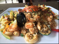 seafood rice leyenda restaurant 
 - Costa Rica