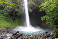 fotuna waterfall pool and fall 
 - Costa Rica
