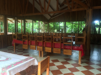 curu dining hall interior 
 - Costa Rica