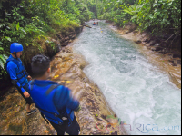 Ready To Jump In The Blue River Rincon De La Vieja
 - Costa Rica