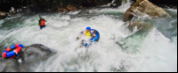 Kid Tubing In The Rapids Of Blue River Rincon De La Vieja
 - Costa Rica