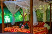 Bed At The Suite Finca Exotica Carate
 - Costa Rica