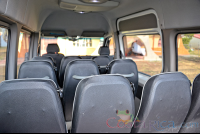        White Mercedes Benz Sprinter Van Heredia Seat Row Views From The Back
  - Costa Rica