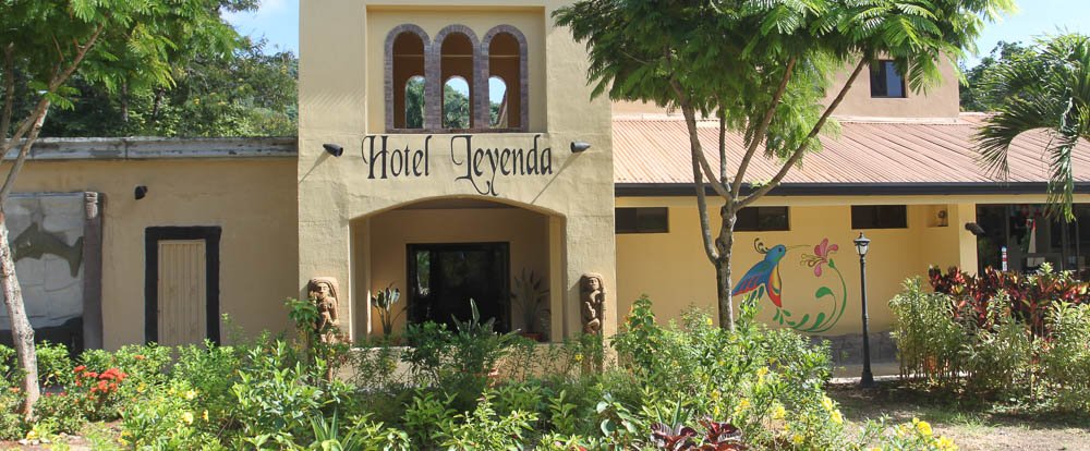 hotel leyenda entrance
 - Costa Rica